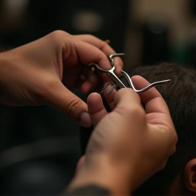 Taglio classico a forbice